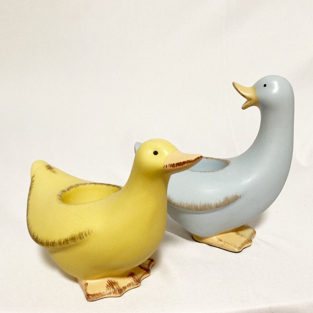 PartyLite Duck Tealight Candle Holder Set of 2